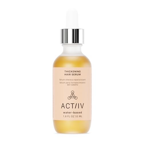 ACTIIV Thickening Hair Serum - Water Based | Supports Thicker, Fuller-Looking Hair, Lightweight Non-Greasy Formula for All Hair Types, 1.8 oz Avelisse