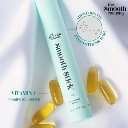 Smooth Stick™ Premium Hair Taming Wand – Tame Flyaways & Brows with Biotin, Vitamin E & Aloe Vera (0.33 Fl Oz) Avelisse