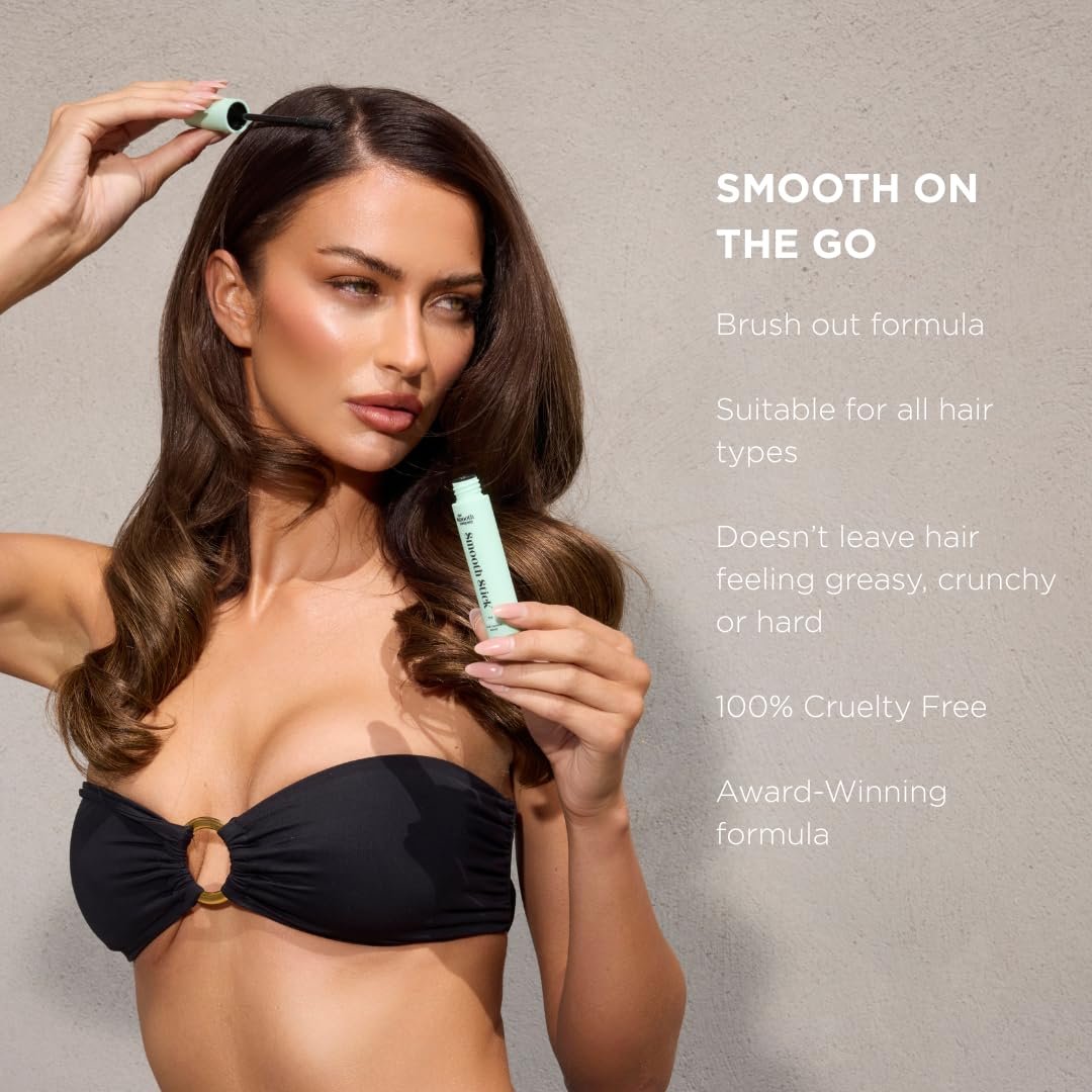 Smooth Stick™ Premium Hair Taming Wand – Tame Flyaways & Brows with Biotin, Vitamin E & Aloe Vera (0.33 Fl Oz) Avelisse