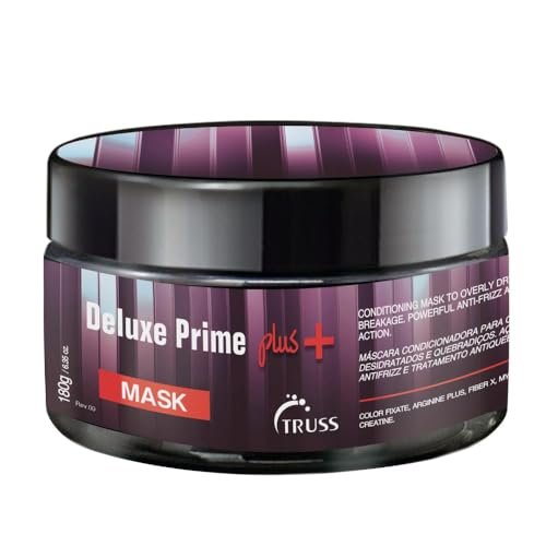 TRUSS Deluxe Prime + Mask - Deep Conditioning Hair Mask for Damaged Hair, 6.35 oz Avelisse