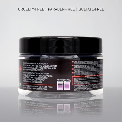 TRUSS Deluxe Prime + Mask - Deep Conditioning Hair Mask for Damaged Hair, 6.35 oz Avelisse