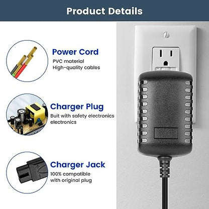 Andis ProFoil Lithium TS-1 & TS-2 Shaver Charger – UL Listed, Quick Recharge Replacement