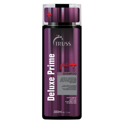 TRUSS Deluxe Prime Plus+ Moisturizing Shampoo for Dry, Damaged Hair - Frizz Control & Breakage Defense, 10.1 Fl Oz Avelisse