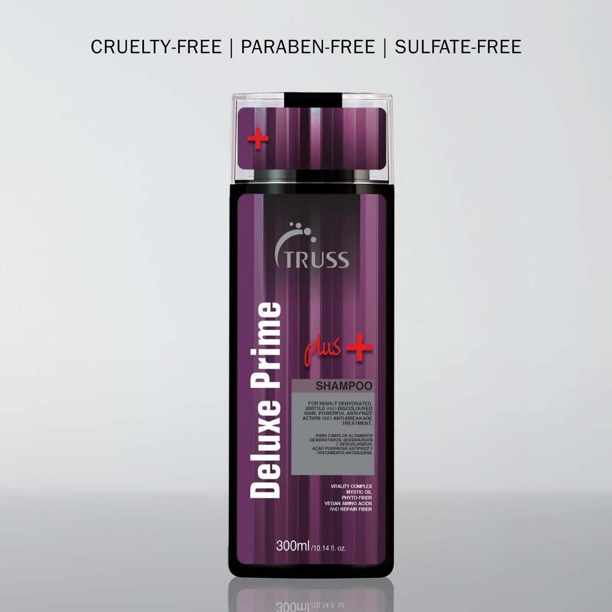 TRUSS Deluxe Prime + Deep Conditioner - Anti Frizz & Damaged Hair Treatment - Moisturizing Conditioner for Restored Hair Shine, Anti Breakage Effect (10.4 oz) Avelisse