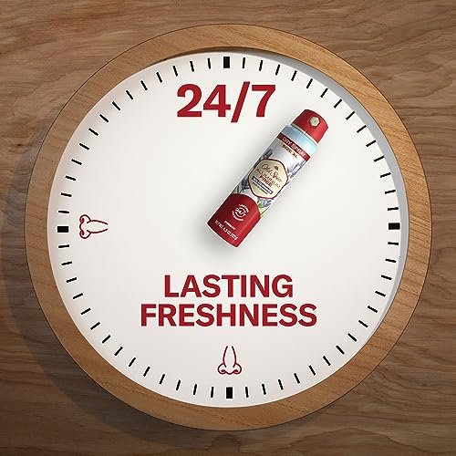 Old Spice Aluminum Free Dry Spray Men's Deodorant, 24/7 Odor Protection, Wilderness Scent of Lavender, 4.3 oz (Pack of 3) Avelisse