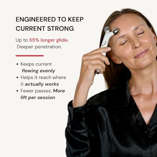 Glow Rose Premium Conductive Gel for Microcurrent & RF Devices - Leave-On, Non-Sticky Performance Skincare, 100 ml Avelisse