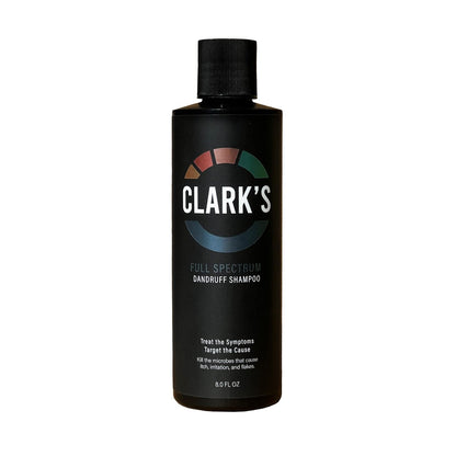 Clark's Medicated Dandruff Shampoo – 0.5% Coal Tar, 3% Salicylic Acid & 1.5% Sulfur – Full Spectrum Formula for Flake & Itch Control – 8 Fl Oz Avelisse