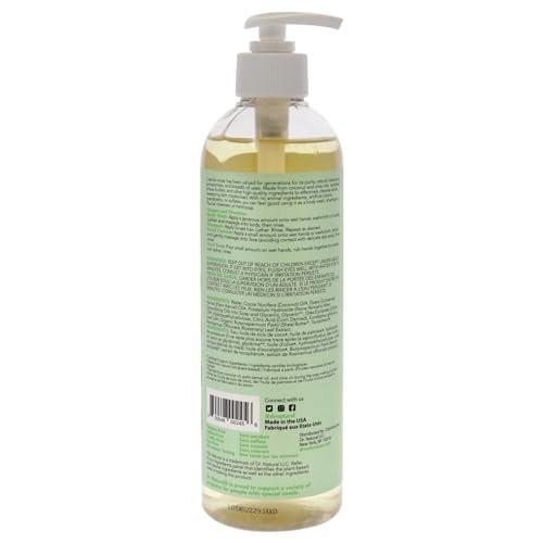 Dr. Natural Castile Liquid Soap - Multi-Use Body Wash, Shampoo and Face Wash - Hydrating Body Soap for Skin, Hair, Pets and Home - Eucalyptus - 16 oz - görsel 8