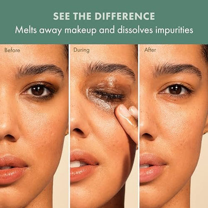 Origins Checks and Balances Milky Oil Cleanser + Makeup Melter | Softens Skin & Removes Makeup | With Squalane & Plant-Derived Glycerin, 5 Fl Oz