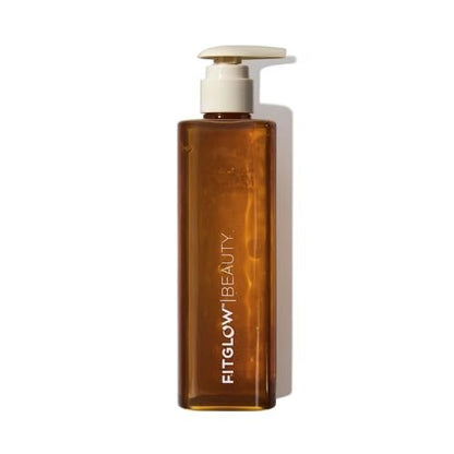 FITGLOW Beauty Cloud Body Wash – Barrier-Protecting Hydrating Gel Cleanser with Ceramides & Cloudberry, Multi-Use for Body, Face & Hair, Gentle & Non-Stripping, 500ml/16oz