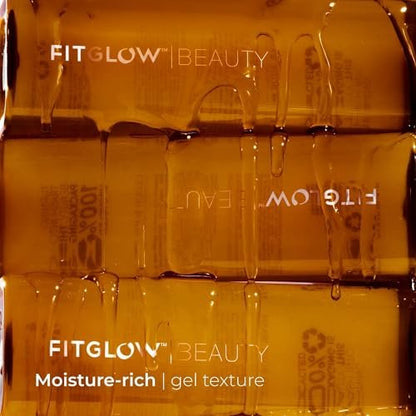 FITGLOW Beauty Cloud Body Wash – Barrier-Protecting Hydrating Gel Cleanser with Ceramides & Cloudberry, Multi-Use for Body, Face & Hair, Gentle & Non-Stripping, 500ml/16oz