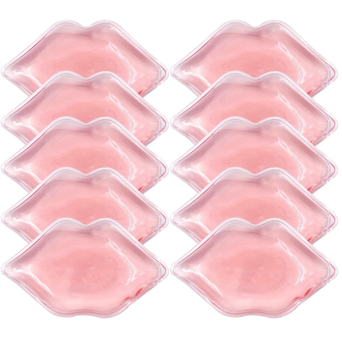 10 PCS Lip Ice Pack - Reusable Gel Ice Pads for Lip Care, Anti-Aging, Swelling Relief & Pain Reduction - görsel 2