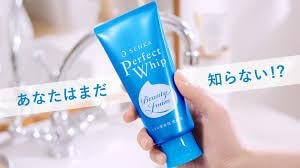 Senka Perfect Whip Cleansing Foam – 4.23 oz (120g) Set of 3 – White Floral Scent Japanese Face Wash Avelisse