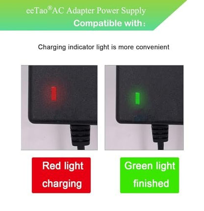 eeTao 42V AC/DC Adapter Charger Compatible with AovoPro M365 ES60 EW6 ES80 365 Go M1 Aovo Pro AP07 36V 10.5Ah 378Wh 350W Lithium Battery Avelisse