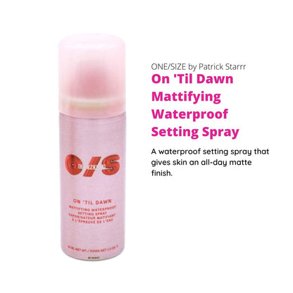 ONE/SIZE by Patrick Starrr Mini On 'Til Dawn Mattifying Waterproof Setting Spray 1 oz/ 46 mL