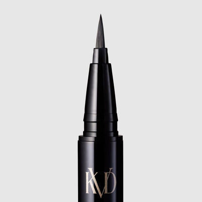 KVD Beauty Mini Tattoo Liner - Vegan Waterproof Liquid Eyeliner, Trooper Black, 0.02 oz Avelisse