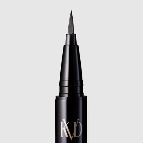 KVD Beauty Mini Tattoo Liner - Vegan Waterproof Liquid Eyeliner, Trooper Black, 0.02 oz Avelisse