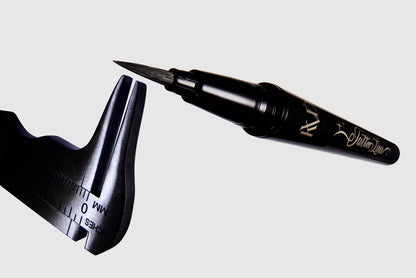 KVD Beauty Mini Tattoo Liner - Vegan Waterproof Liquid Eyeliner, Trooper Black, 0.02 oz Avelisse