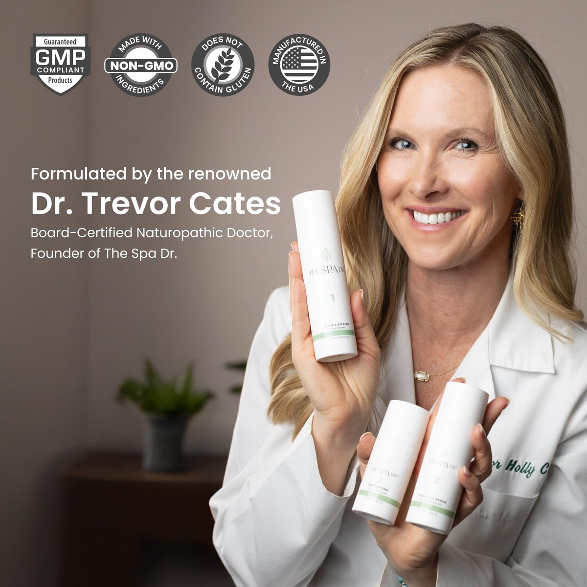 The Spa Dr. Antioxidant Serum - Anti Aging Face Serum with Organic Ingredients, pH Balanced, Safe for All Skin Types - 1 Fl Oz (30 Day Supply) Avelisse
