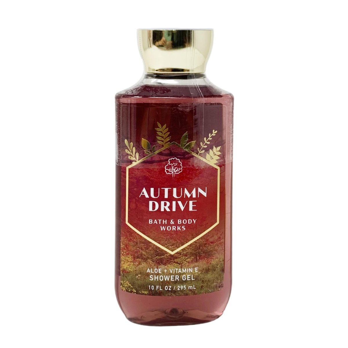 Bath & Body Works AUTUMN DRIVE Aloe + Vitamin E Shower Gel 2 Pack Bundle - 10 fl oz (295 mL) Each - görsel 3