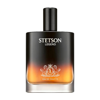 SCENT BEAUTY STETSON Legend Eau de Toilette - 3.4 Fl Oz with Bergamot, Lavender & Tonka Bean