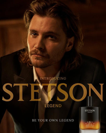 SCENT BEAUTY STETSON Legend Eau de Toilette - 3.4 Fl Oz with Bergamot, Lavender & Tonka Bean