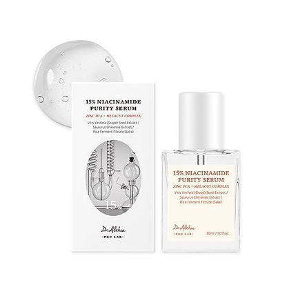 Dr.Althea 15% Niacinamide Purity Serum - Vegan Korean Skincare for Skin Tone, Texture & Pores Avelisse