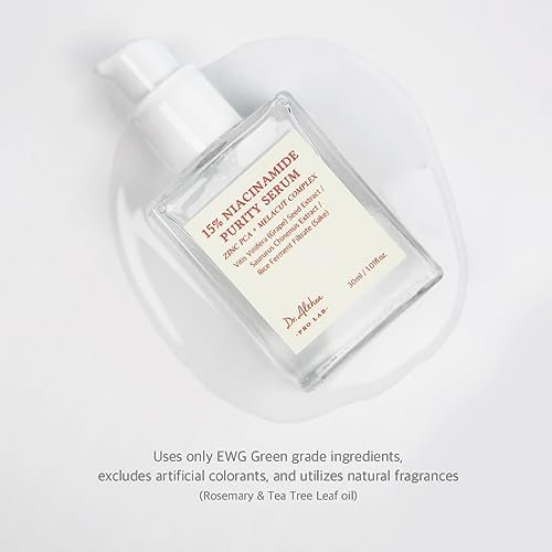 Dr.Althea 15% Niacinamide Purity Serum - Vegan Korean Skincare for Skin Tone, Texture & Pores Avelisse