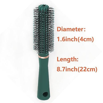 Reazana Anti-Static Detangling Brush - Fast Blow Drying Round Hairbrush for All Hair Types