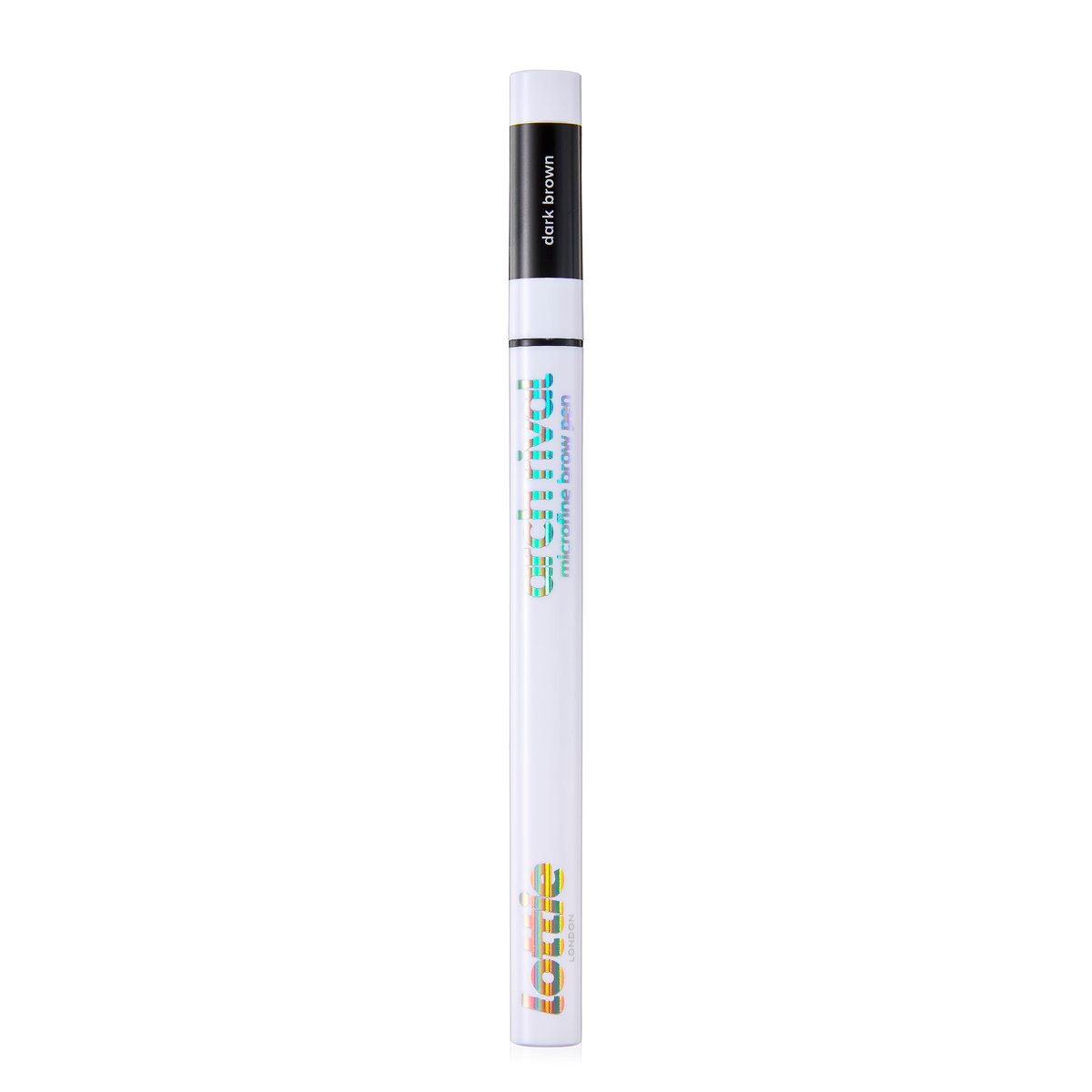 Lottie London Arch Rival Microfine Brow Pen - Dark Brown | Ultra-Fine Eyebrow Pen for Natural Hair-Like Strokes - görsel 1