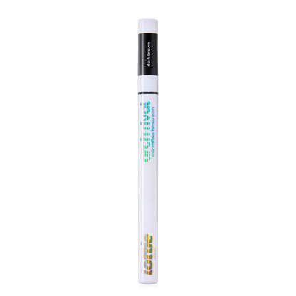 Lottie London Arch Rival Microfine Brow Pen - Dark Brown | Ultra-Fine Eyebrow Pen for Natural Hair-Like Strokes