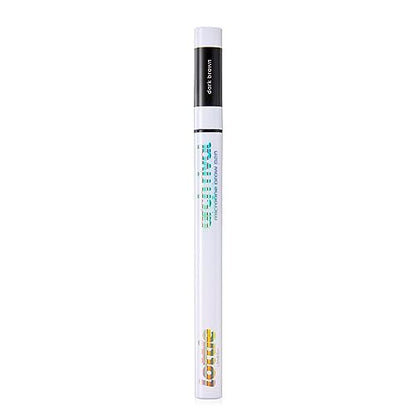 Lottie London Arch Rival Microfine Brow Pen - Dark Brown | Ultra-Fine Eyebrow Pen for Natural Hair-Like Strokes