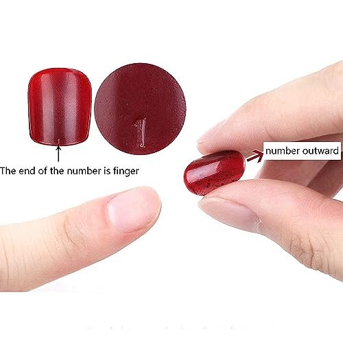 Extra Long Stiletto French Tip Press On Nails - Gradient Pink to White Fake Nails 24 Pcs - görsel 10