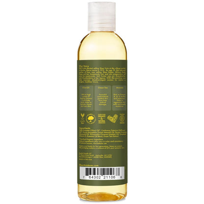 SheaMoisture Olive & Green Tea Bath, Body & Massage Oil 2-Pack – Anti-Aging & Ultra-Moisturizing for Dry Skin, 8 oz Each Avelisse