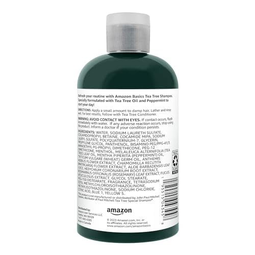 Tea Tree Oil Shampoo with Peppermint - 10.14 fl oz - görsel 4