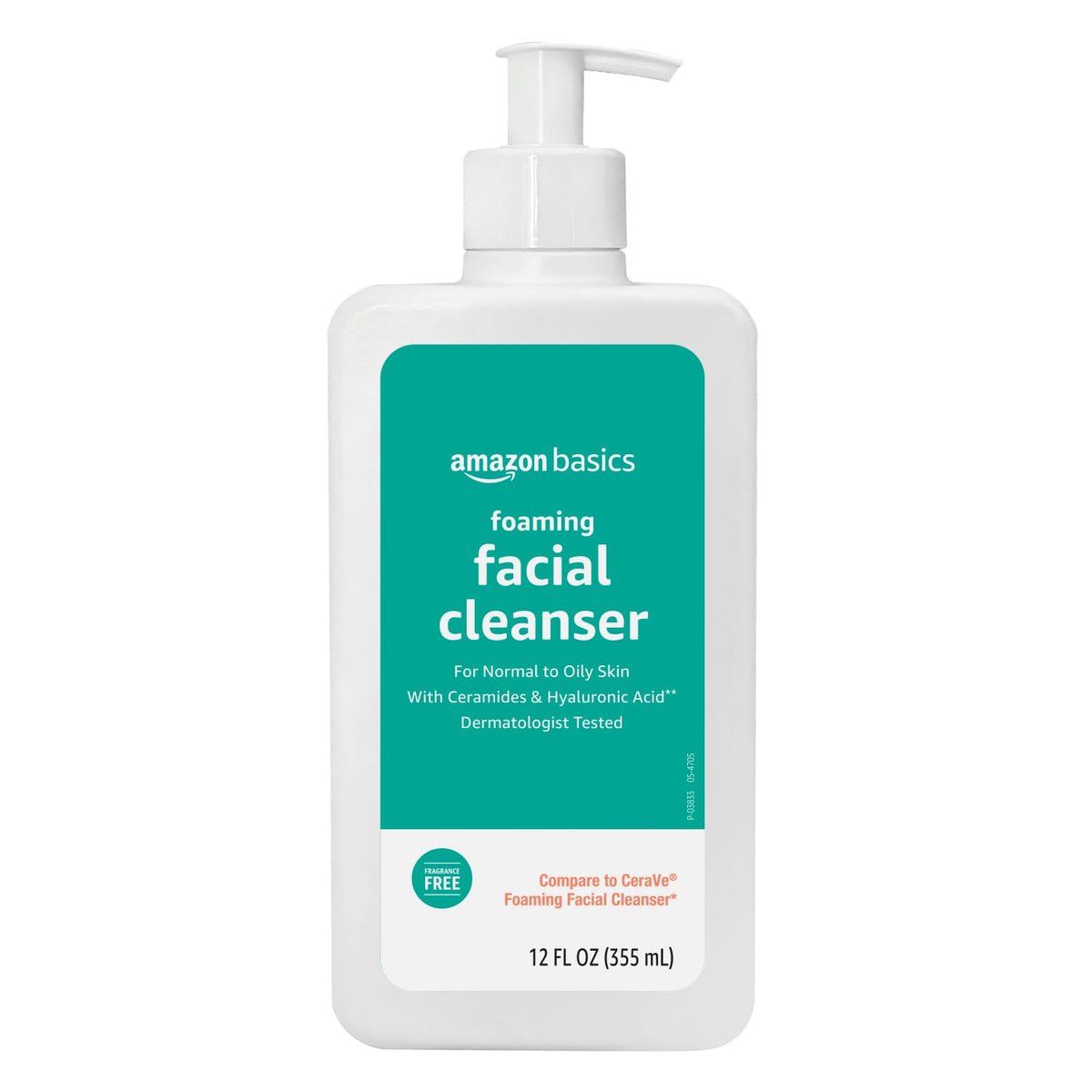 Gentle Foaming Facial Cleanser with Ceramides & Hyaluronic Acid - Fragrance-Free, Non-Comedogenic, 12 fl oz - görsel 2