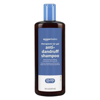 Therapeutic Plus Coal Tar Anti-Dandruff Shampoo - Treats Psoriasis, Seborrheic Dermatitis, Itching and Flaking Scalp, 0.5% Coal Tar, 16 Fl Oz