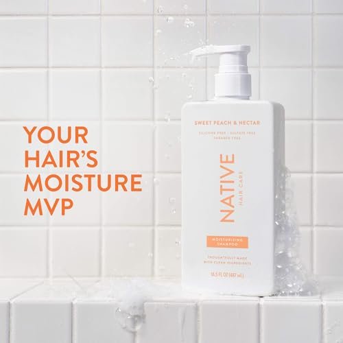 Native Moisturizing Shampoo Sweet Peach & Nectar 16.5 fl oz - görsel 3