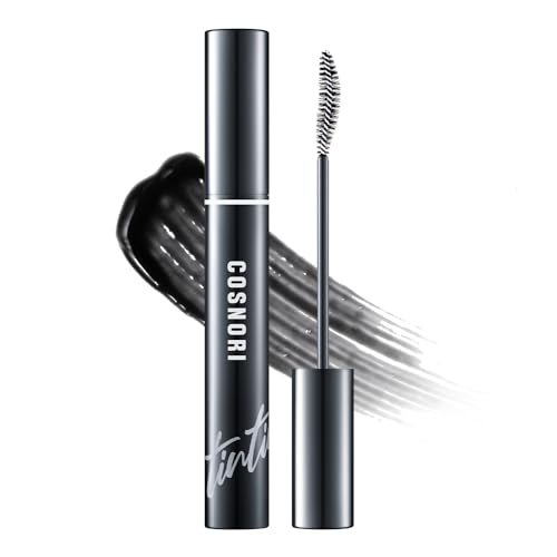 COSNORI Eyelash Tinting Serum 01 Deep Black - Korean Eyelash Boost Tinted Serum for Longer, Thicker Lashes & Brows - Lash Perm Essential - Vegan & Irritation Free, 0.3 fl.oz / 9g Avelisse
