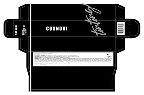 COSNORI Eyelash Tinting Serum 01 Deep Black - Korean Eyelash Boost Tinted Serum for Longer, Thicker Lashes & Brows - Lash Perm Essential - Vegan & Irritation Free, 0.3 fl.oz / 9g Avelisse