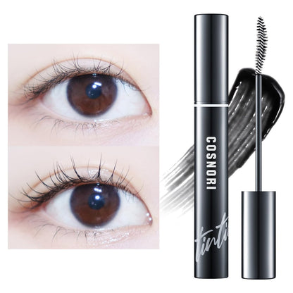 COSNORI Eyelash Tinting Serum 01 Deep Black - Korean Eyelash Boost Tinted Serum for Longer, Thicker Lashes & Brows - Lash Perm Essential - Vegan & Irritation Free, 0.3 fl.oz / 9g Avelisse
