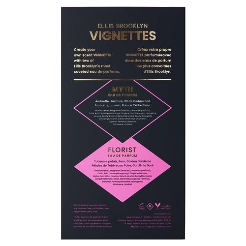 Ellis Brooklyn Vignettes Mini Fragrance Duo - Long Lasting Travel Size Perfume Set for Women, Clean Vegan Paraben-Free Cruelty-Free, 2 x 7.5 ml - görsel 14