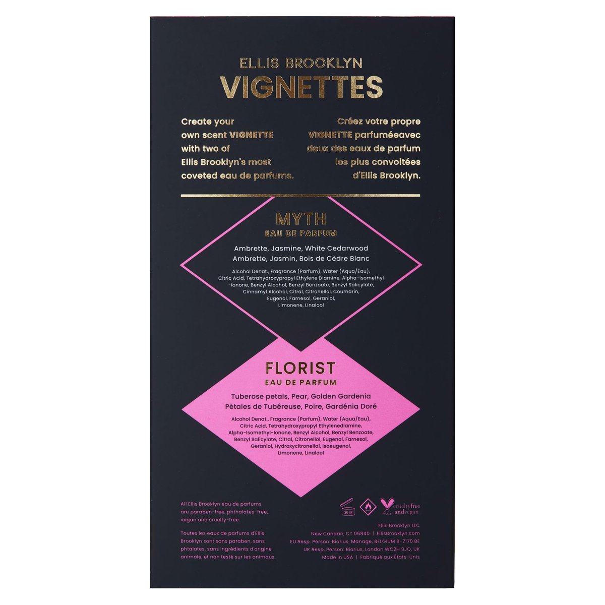 Ellis Brooklyn Vignettes Mini Fragrance Duo - Long Lasting Travel Size Perfume Set for Women, Clean Vegan Paraben-Free Cruelty-Free, 2 x 7.5 ml - görsel 13