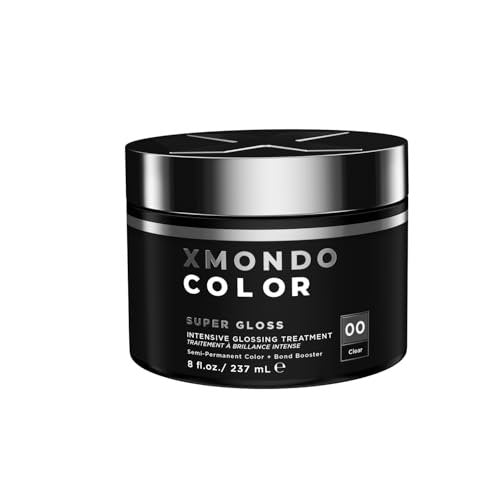 XMONDO Hair Super Gloss Intensive Glossing Treatment - Bond Booster & Hyaluronic Acid for Shine, Nourishment & Repair - Vegan Formula, 8 Fl Oz - görsel 2
