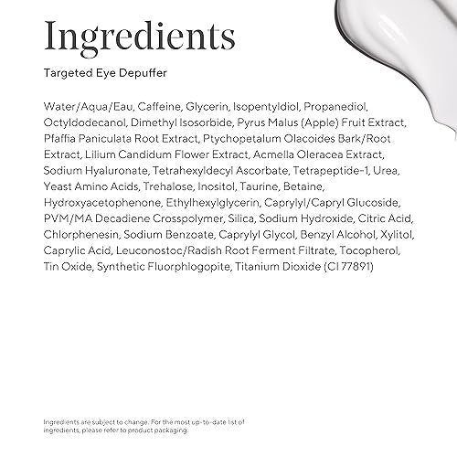Murad Targeted Eye Depuffer – Ginseng, Lily & Caffeine Eye Cream for Brightening, Depuffing & Firming Under-Eye Bags – 0.5 Fl Oz Avelisse