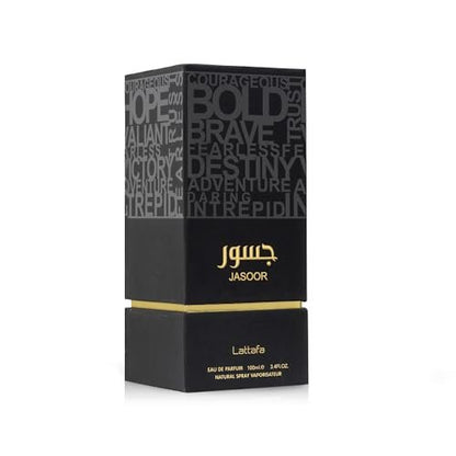 Lattafa Jasoor Eau De Parfum for Men - 3.4 oz | Long-Lasting Fragrance
