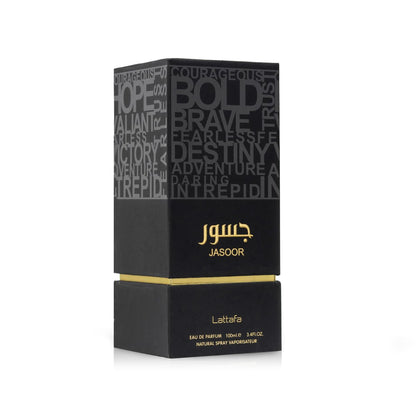 Lattafa Jasoor Eau De Parfum for Men - 3.4 oz | Long-Lasting Fragrance