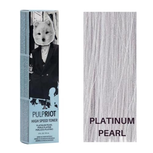 Pulp Riot High Speed Toner Platinum Pearl 3 oz - Fast Acting Hair Toner for Cool Blonde Tones - görsel 2