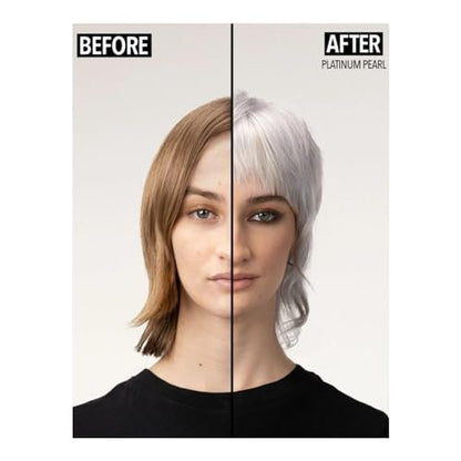 Pulp Riot High Speed Toner Platinum Pearl 3 oz - Fast Acting Hair Toner for Cool Blonde Tones