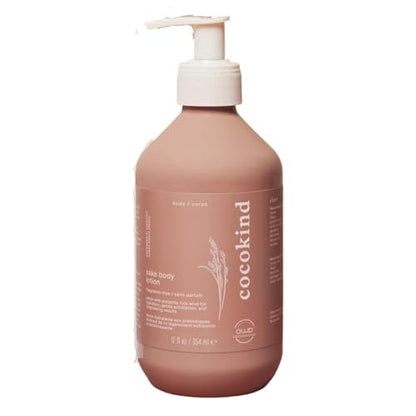 Cocokind Sake Body Lotion - Daily Lightweight Fragrance Free Moisturizer for Gentle Exfoliation & Skin Barrier Support, 12 Fl Oz Avelisse